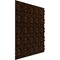 Ekena Millwork 19 5/8in. W x 19 5/8in. H Abstract EnduraWall Decorative 3D Wall Panel Covers 2.67 Sq. Ft. WP20X20ASAMB - alternate 2